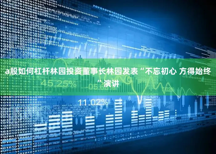 a股如何杠杆林园投资董事长林园发表“不忘初心 方得始终”演讲