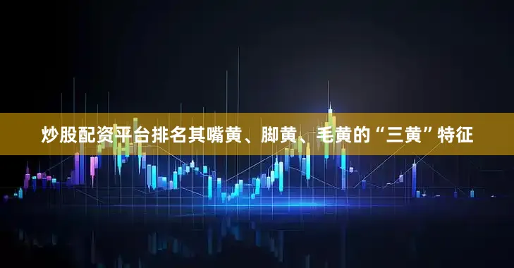 炒股配资平台排名其嘴黄、脚黄、毛黄的“三黄”特征